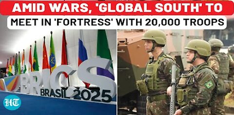Amid Wars, 'Global South' Meet In 'Fortress' With 20000 Troops: Why BRICS Brazil Summit Is Important