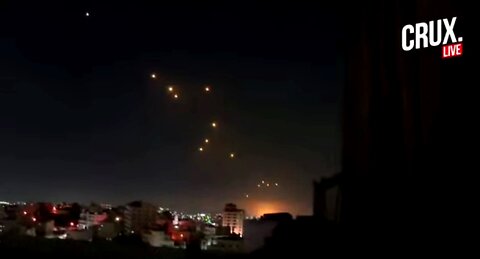 STRIKES HIT ISRAEL. IRAN LAUNCHES BARRAGE OF DRONES & MISILES LIVE. Israel State Of Emergency