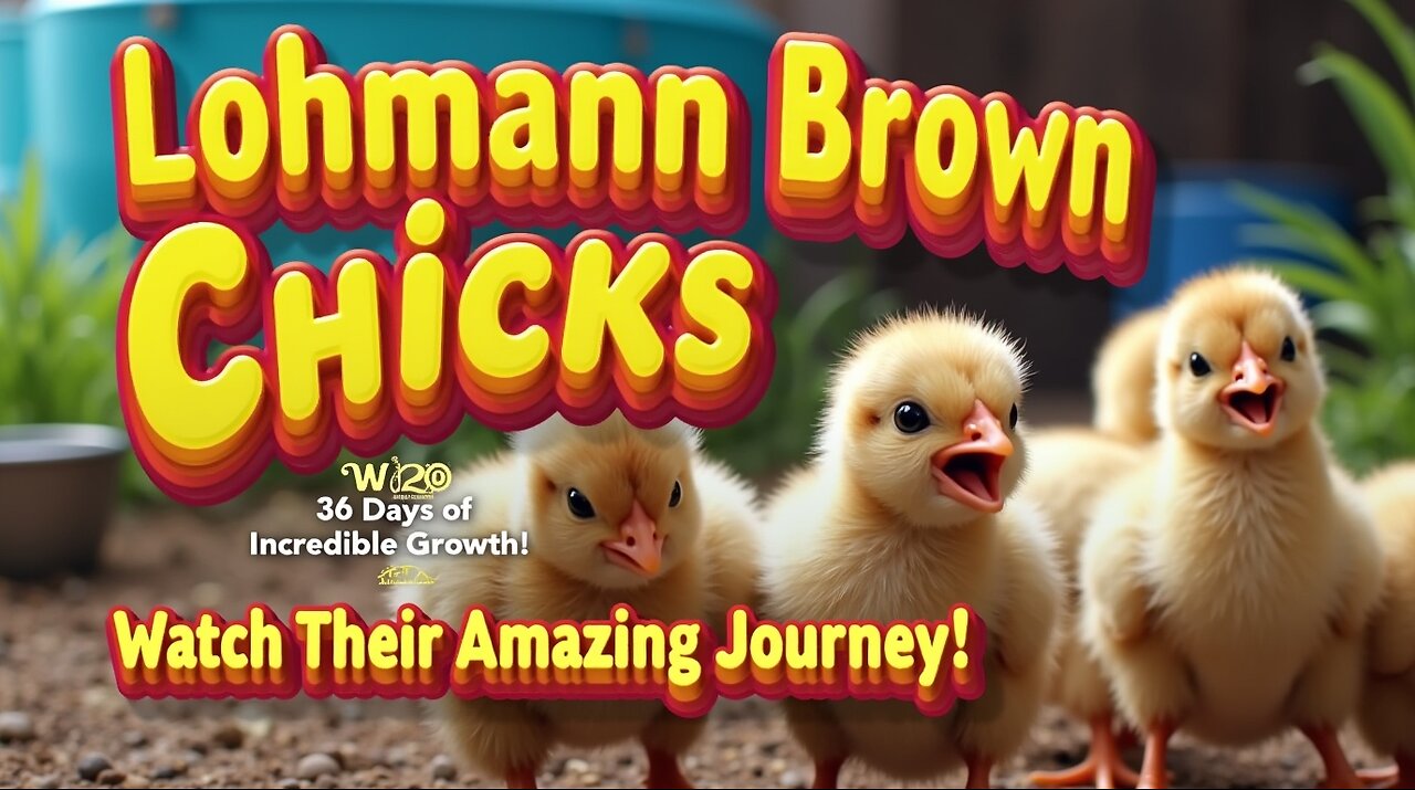 “From Fluffy to Fierce – Lohmann Chicks at Day 36! 🔥🐔”