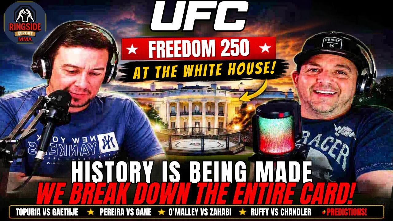 UFC at the White House?! Freedom 250 Predictions