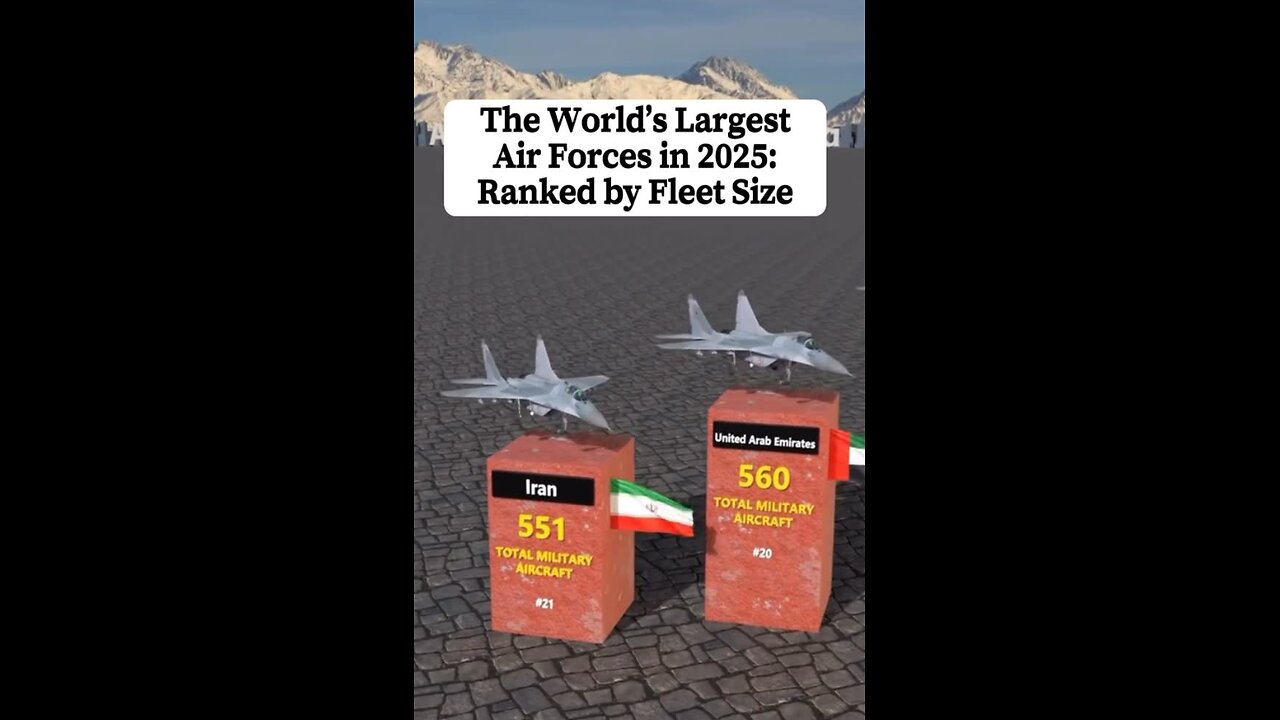 Worlds largest Air forces 2025