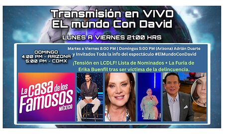 Tensión en LCDLF! Lista de Nominados + La Furia de Erika Buenfil tras ser víctima de la delincuencia