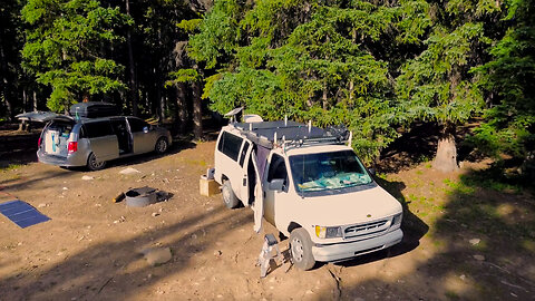 Colorado's High Country Haven: Van Life Camping with Stellar Views