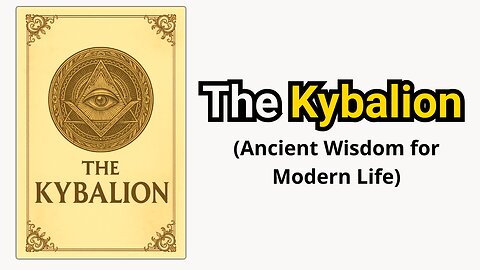 The Kybalion Audiobook | Hermetic Philosophy by Three Initiates (Full Version)