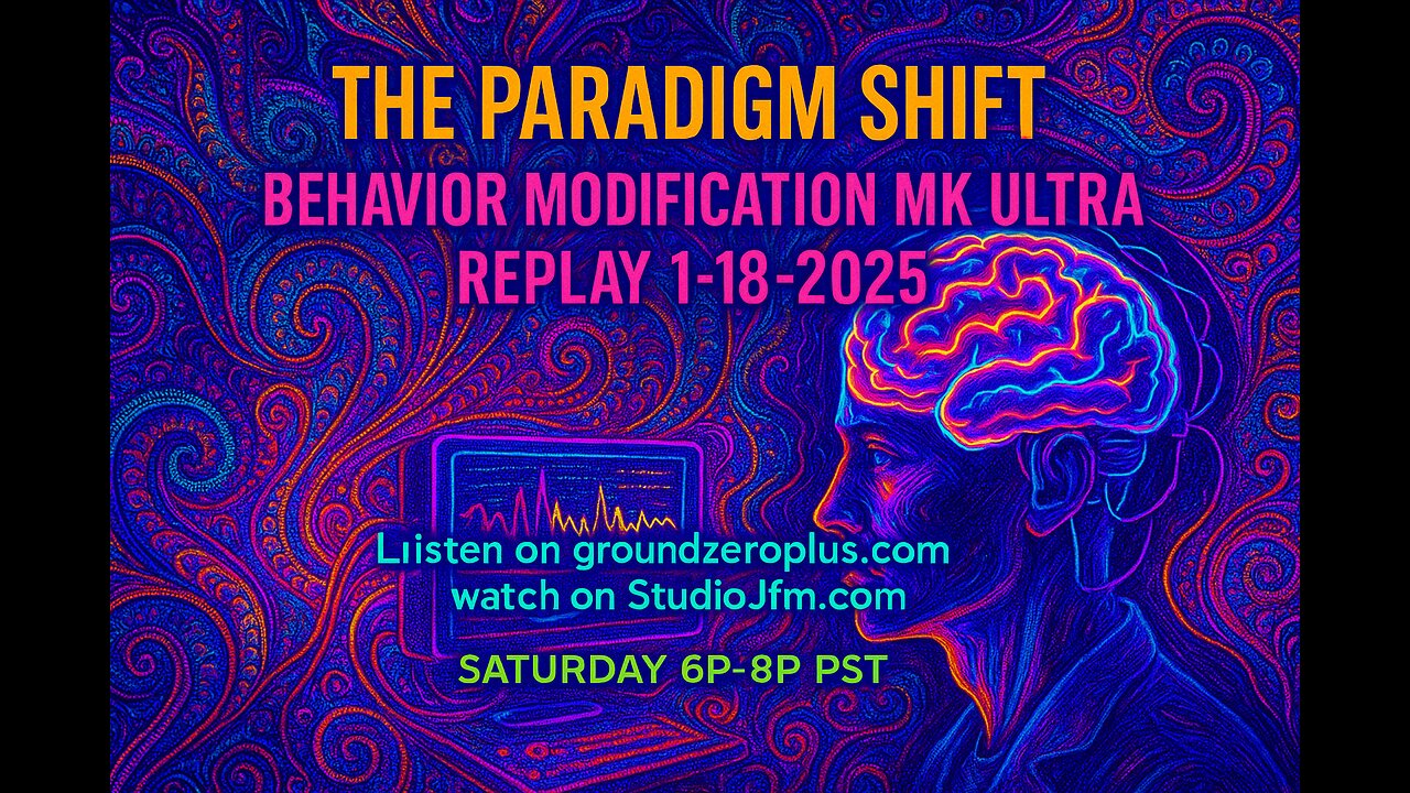 TPS REPLAY 1-18-2025 BEHAVIOR MODIFICATION MK ULTRA