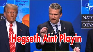 Pete Hegseth Goes Scorched Earth on Fake News - NATO Summit 2025