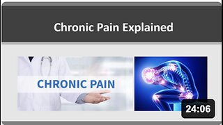 Chronic Pain Explained