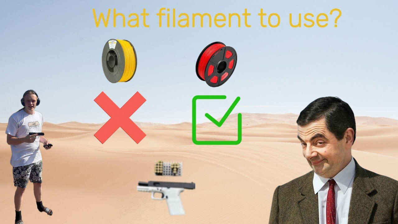 What filament to use while 3D printing ?