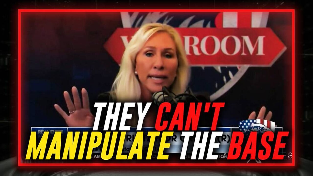 Watch Marjorie Taylor Greene Raise The Alarm About Globalist Traitors Inside The Republican Party Trying To Sabotage The Trump Agenda