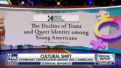 NATURE IS HEALING: New study suggests SHARP decline in trans/queer-identifying