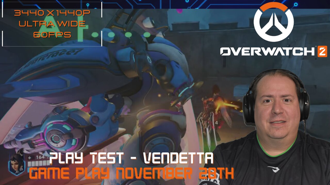 Play testing Vendetta | Overwatch 2 | gameplay | November 28th