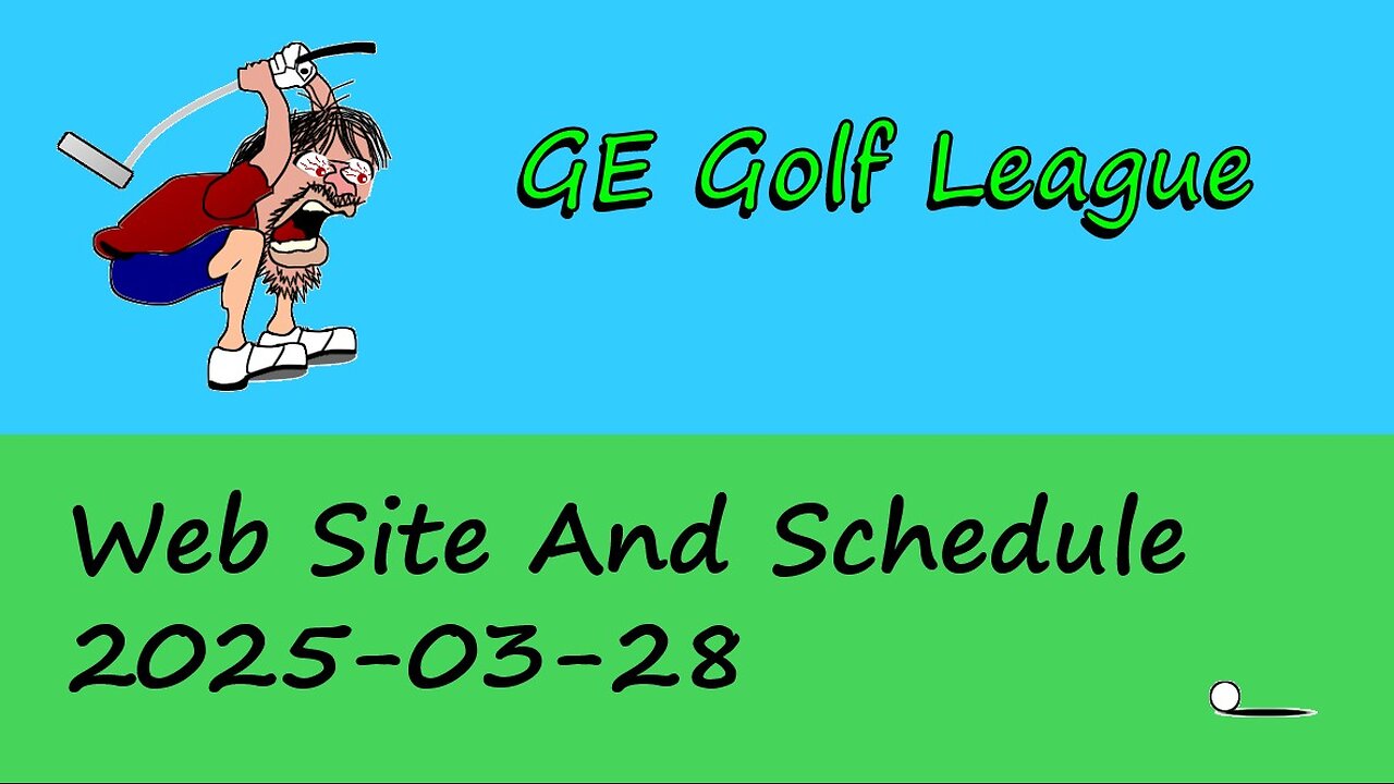 Web Site and Schedule