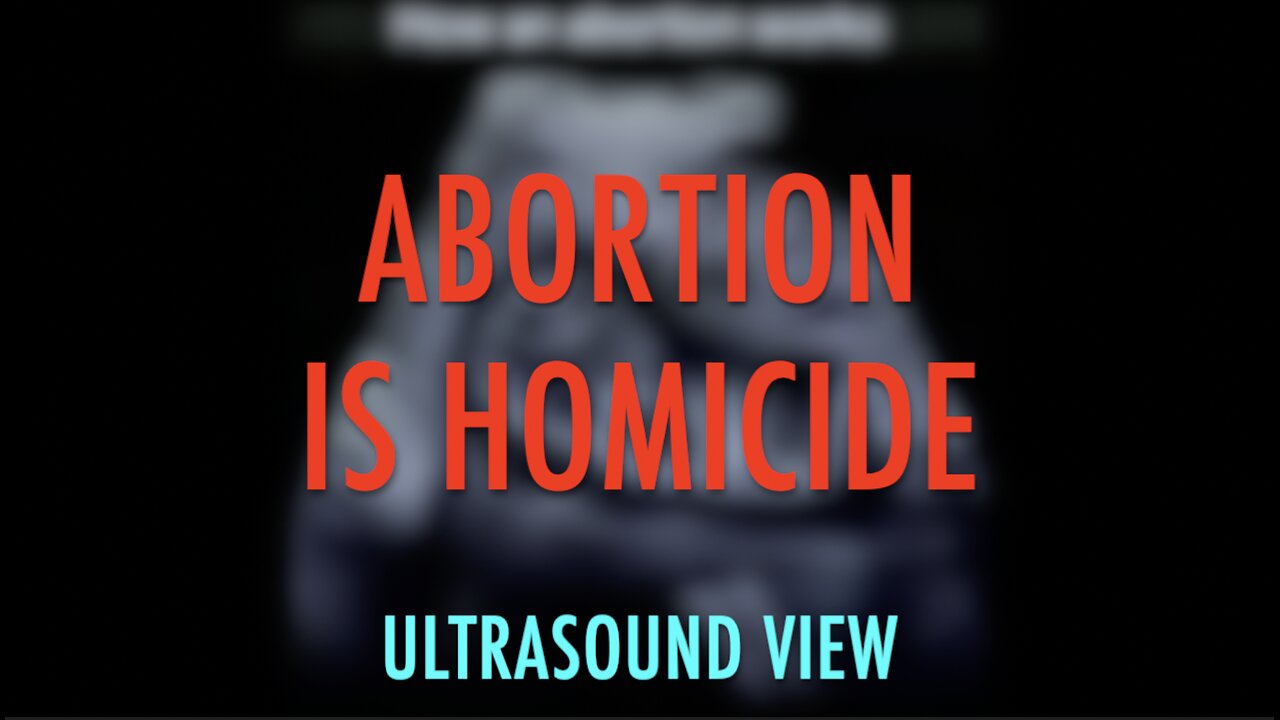 ABORTION IS HOMICIDAL CHILD SACRIFICE