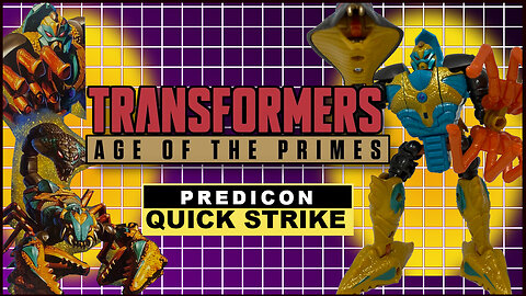 Quick Strike - Transformers Age of the Primes - Unboxing & Review