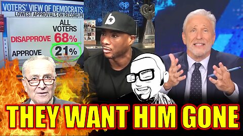 Jon Stewart ROASTS Chuck Schumer. Charlamagne: The Party Is In SHAMBLES! Dems Turn On Leadership!