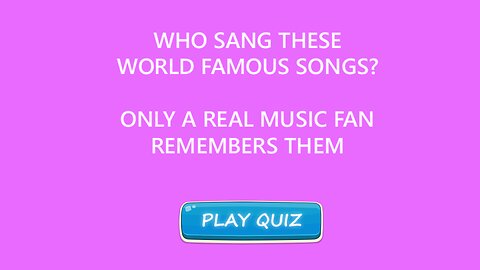 Who Sang These Songs?