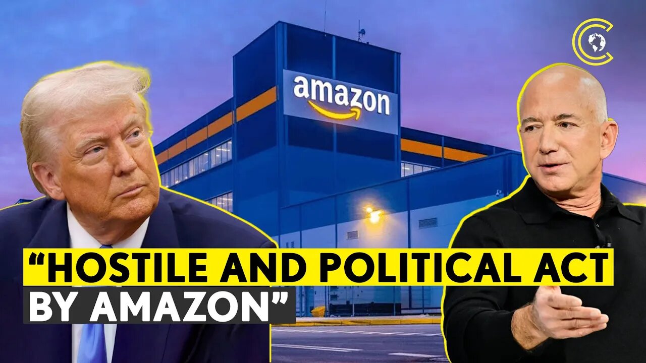 “He’s a Good Guy” Trump After Call With Jeff Bezos | Amazon Walks Back Tariff Move | CLRCUT