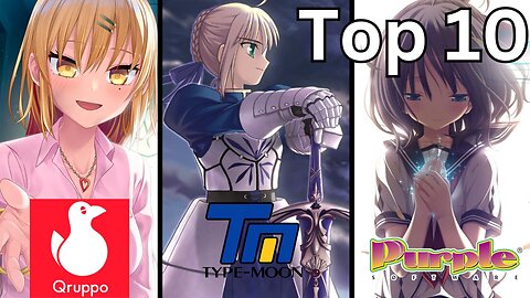 Ange's Top 10 Visual Novel Developers