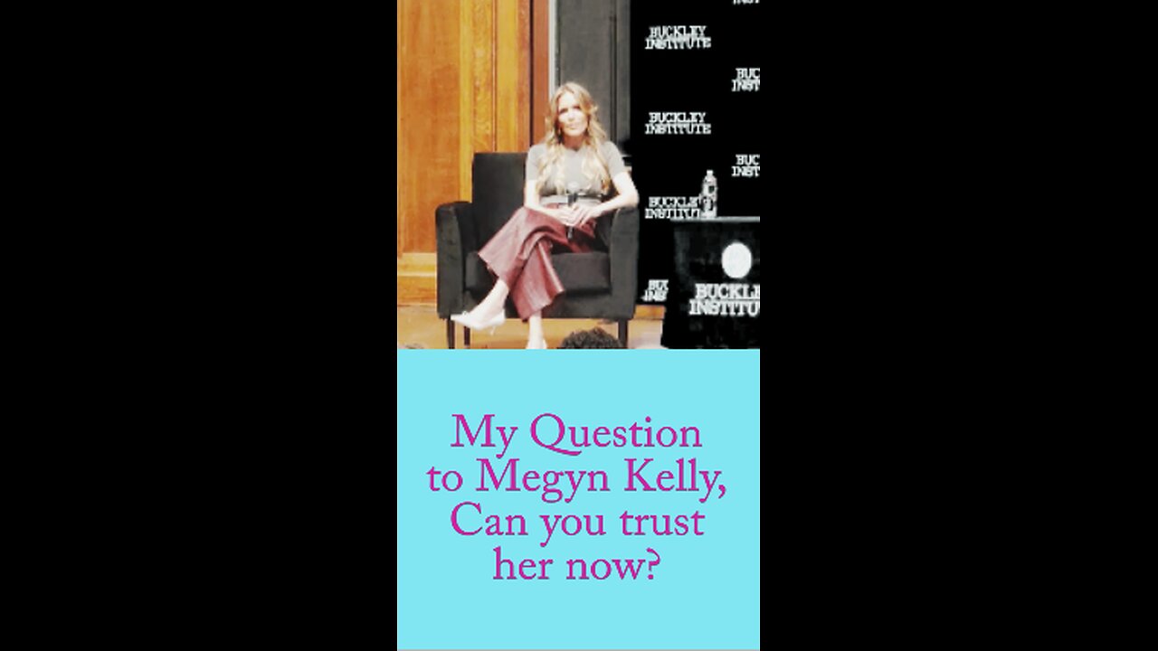 My Question to Megyn Kelly, Can you trust her now? 4/16/25