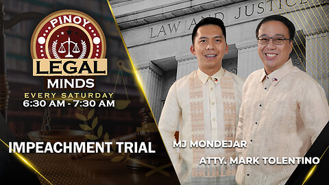 LIVE: Pinoy Legal Minds | June 13, 2025