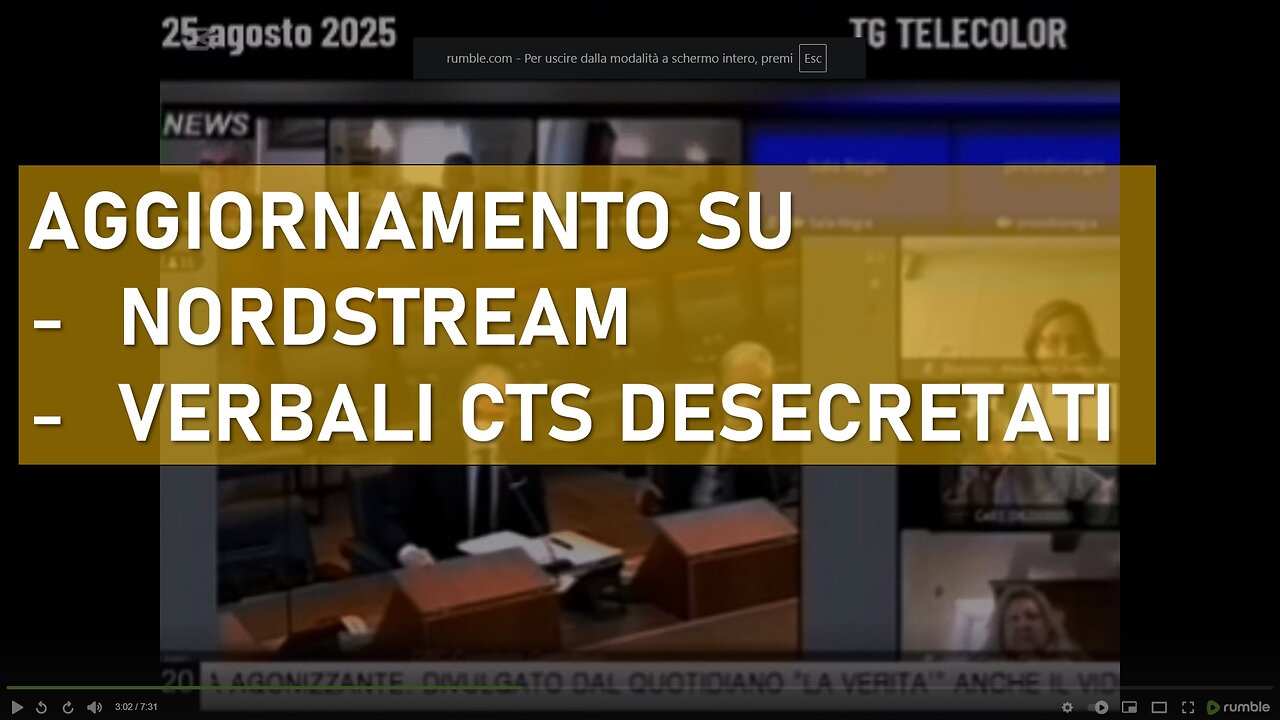 Attualità: Nord Stream e Retroscena shock sui vaccini Covid