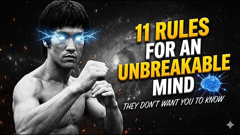 Bruce Lee’s 11 Rules for an Unbreakable Mind | Life-Changing Martial Arts Philosophy 🥋🔥