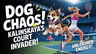 This Dog Just Became a Tennis Superstar!