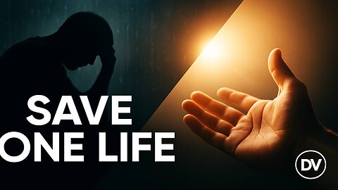 Save One Life | Why One Soul Matters More Than the Whole Crowd