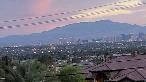 Did you see tonights windy EDC Las Vegas sunset? Check this out! #follow #lasvegas #edc #gaming