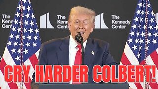 LUKE GOES POSTAL! (Trump Will Host Kennedy Center Honors & Make Colbert Cry)