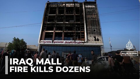 Iraq shopping mall fire: Three days of mourning declared