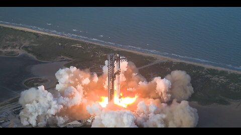 SpaceX Starship's 10th Launch In Epic 4K Slow Motion