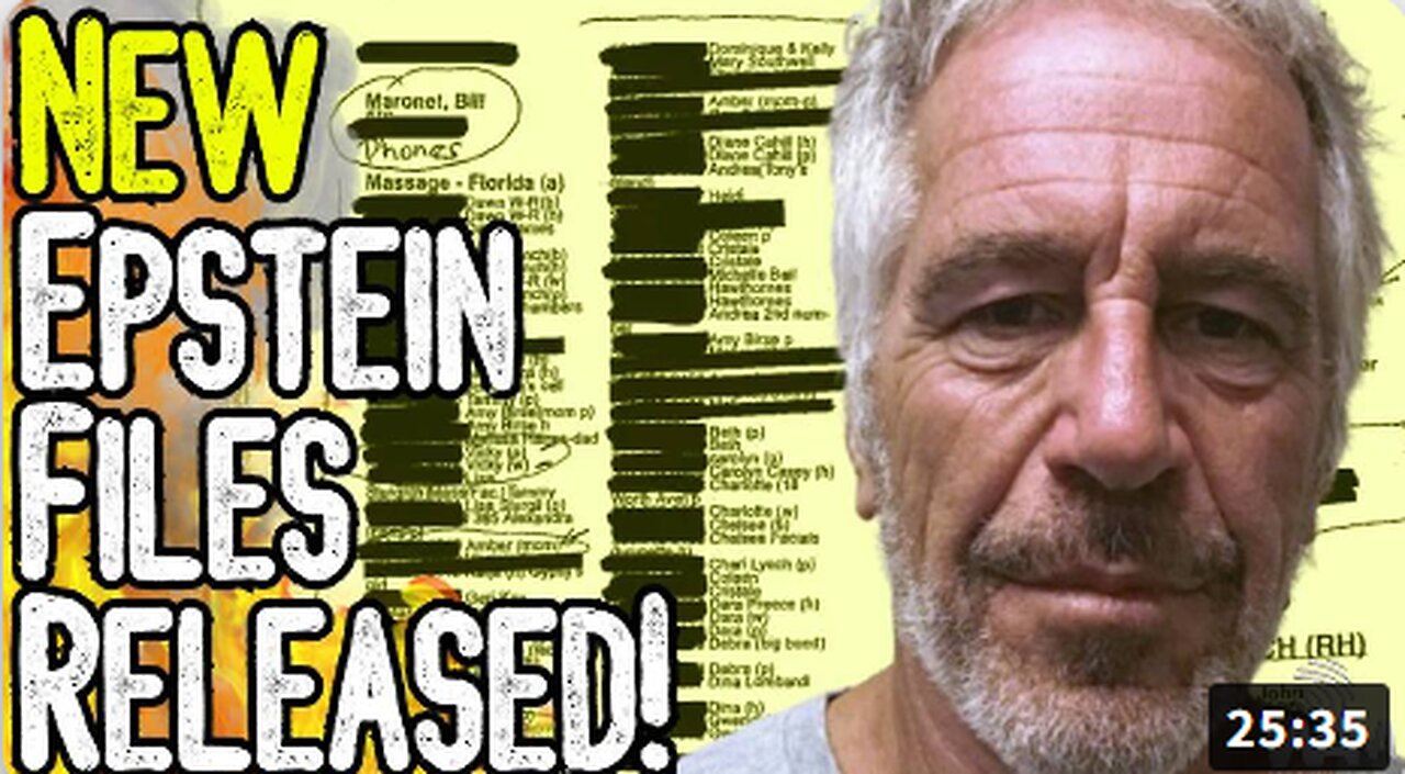 BREAKING: NEW EPSTEIN FILES RELEASED! - But It's Not What You Think! - Massive Psyop Continues