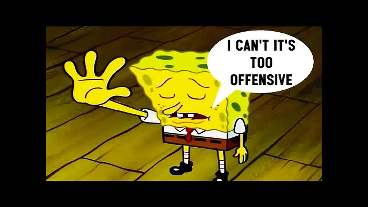 you laugh, you're offensive