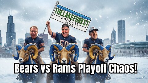 🎙️ Lake Forest Podcast: Bears vs Rams Playoff Hype, Local Parking Wars & Bar Madness 🏈🍕