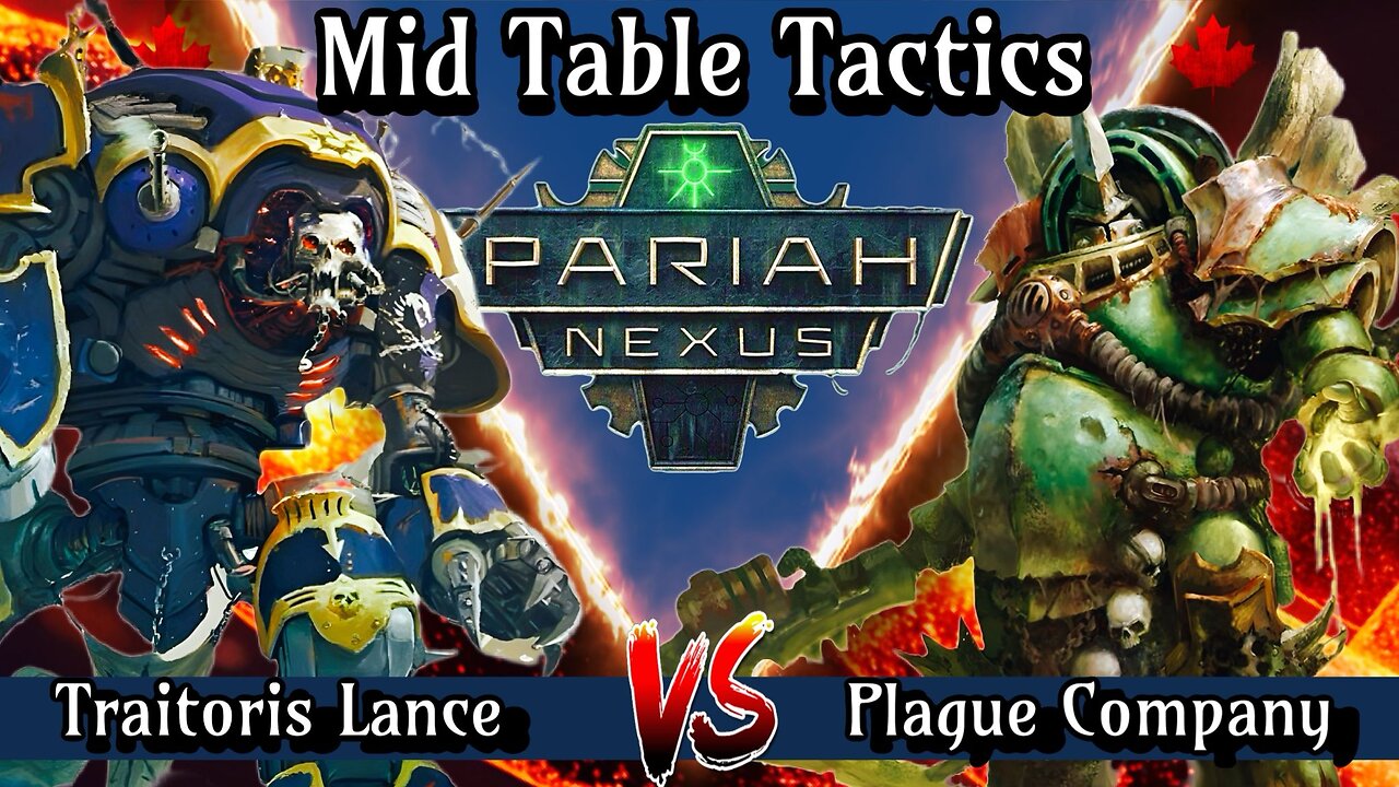 Warhammer 40k Battle Report: Death Guard VS Chaos Knights