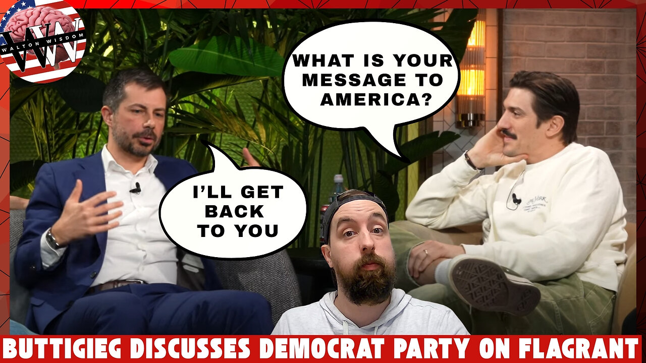 Pete Buttigieg DISCUSSES Trump, Democratic Party and MORE!! On FLAGRANT Podcast