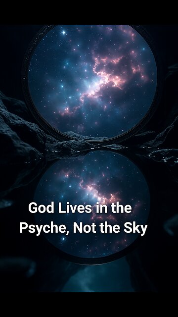 God Lives in the Psyche, Not the Sky – Jung’s Hidden Revelation #shorts