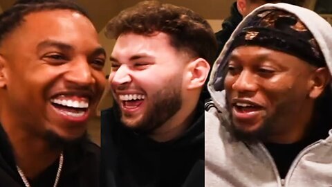 Adin Ross Reunites w/ Zias & Blou!