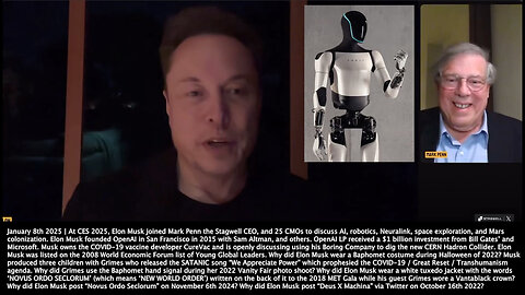 Money | The Future of Money? "Humanoid Robots Will Be the Product In History By Far...20 to 30 Billion Humanoid Robots...Not Even Clear What Money Means At That Point. We Will Have Universal High Income." 1/8/25