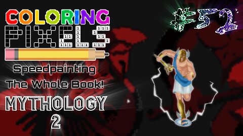Coloring Pixels - Speedpainting The Whole Book! #52 (Mythology 2)