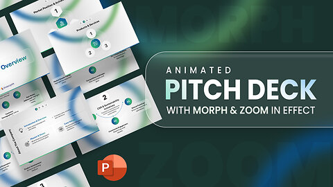 🎥 Animated Business Pitch Deck Slide for Your Next Business Presentation 🚀