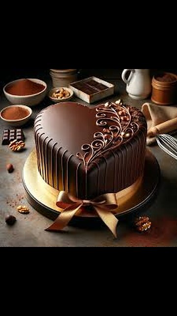 🍫💖 The Heart-Healing Chocolate Cake is Here – Pure Happiness!