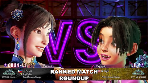 Kuya Kalbo SF6 Ranked Roundup. Chun Li Master Rank [Hori Fight Stick]