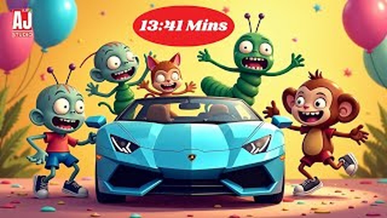 Non-Stop Learning Songs for Kids | Animals, ABC, Numbers & More 😊