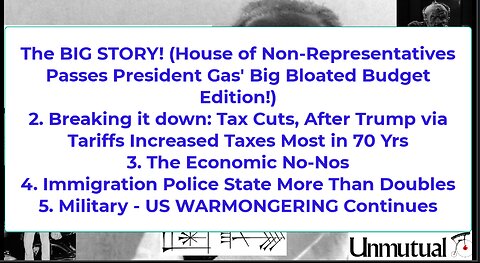 Liberty Conspiracy LIVE 7-3-25 Budget Bludgeon, Immigration Police State, WAR