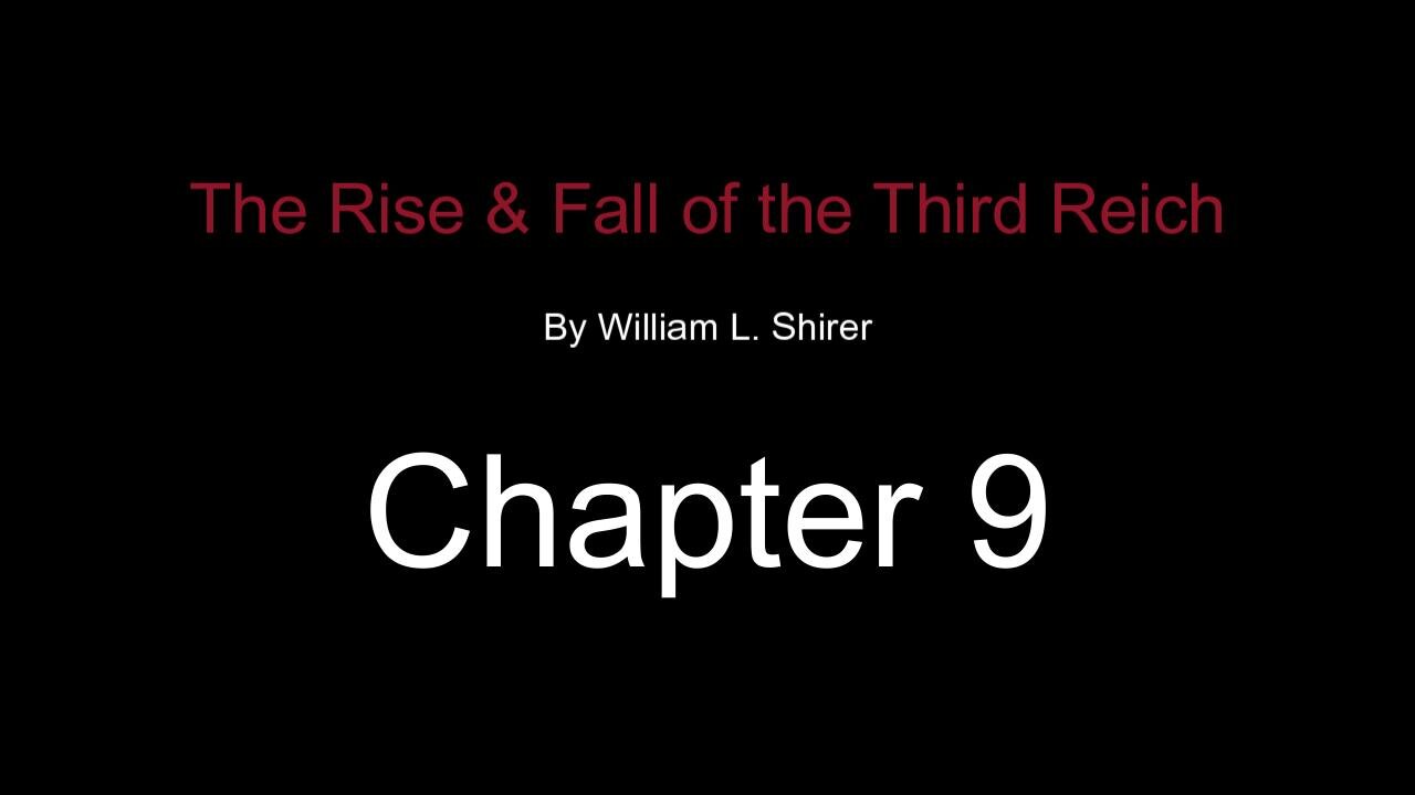 Chapter 9- The First Steps 1934-1937