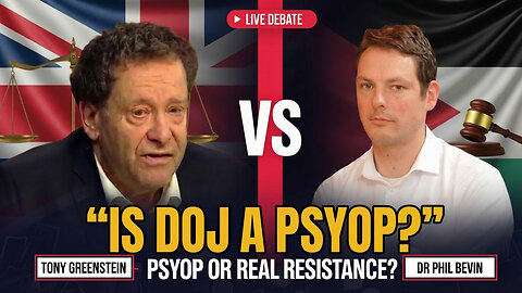 🔥Tony Greenstein vs Dr Phil Bevin: Is Defend Our Juries a Psyop?