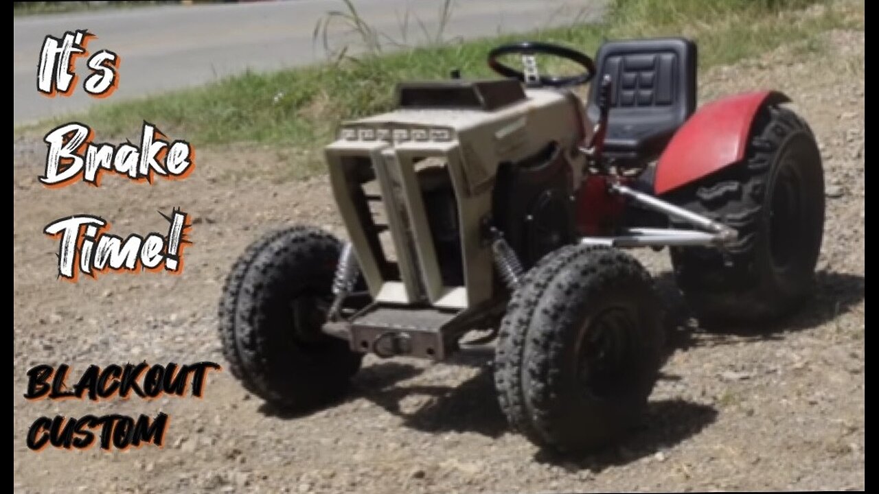 Sears Blackout Edition gets Drum & Disc Brakes!