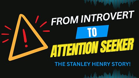 E571:🎓FROM INTROVERT TO ATTENTION SEEKER! | MENTORING MOMENTS #150 W/GUEST MENTOR STANLEY HENRY